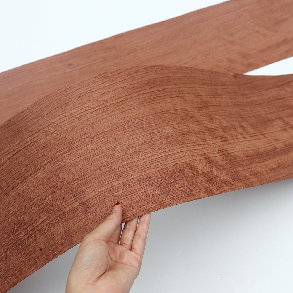 0.5mm厚天然花梨直纹木纯实木