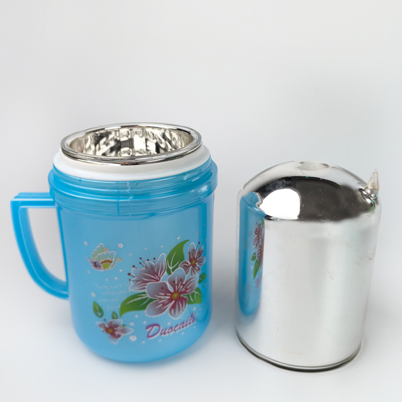 【健康玻璃内胆】大口径保温杯便携男女喝水杯男家用中药泡茶杯子