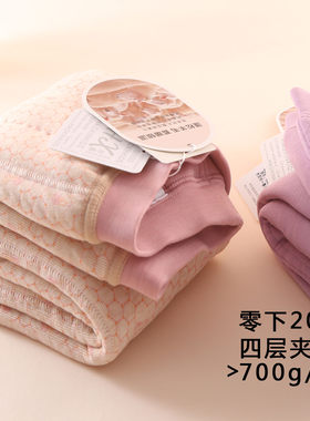 女童四层棉裤外穿打底裤夹棉