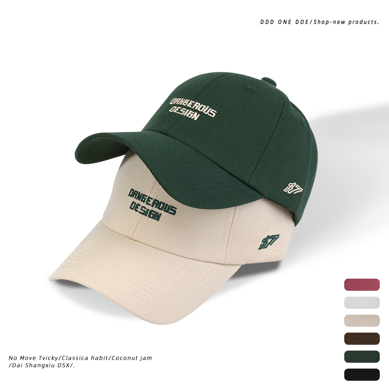 半硬顶帽子女日系潮流学生鸭舌帽