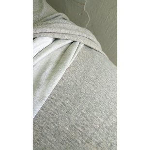 加厚毛圈面料高档纯棉卫衣布料全棉弹力春秋运动休闲针织服装面料