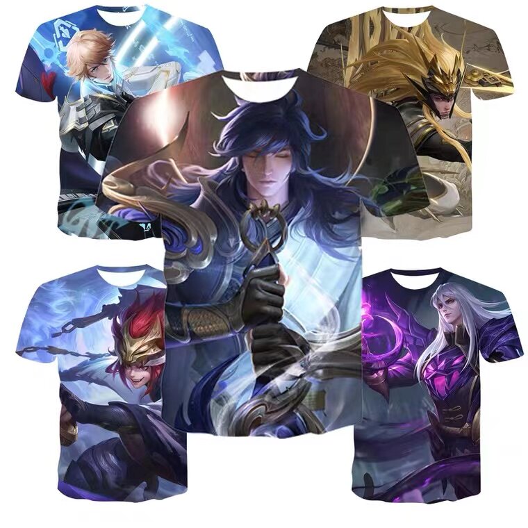 神威马超衣服马超t恤王者荣耀衣服马超短袖马超衣服王者荣耀半袖