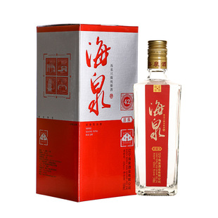 阜新特产手工纯粮酿造海泉喜泉白酒42度500ml浓香型礼盒装礼品酒