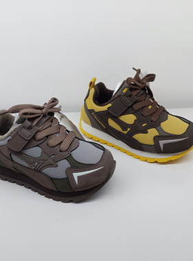 2025冬季新款品牌兽霸儿童学生防滑二棉保暖加绒阿甘运动鞋70197