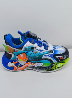 2025冬季品牌bobdoghouse儿童男孩二棉加绒保暖卡通运动鞋311570