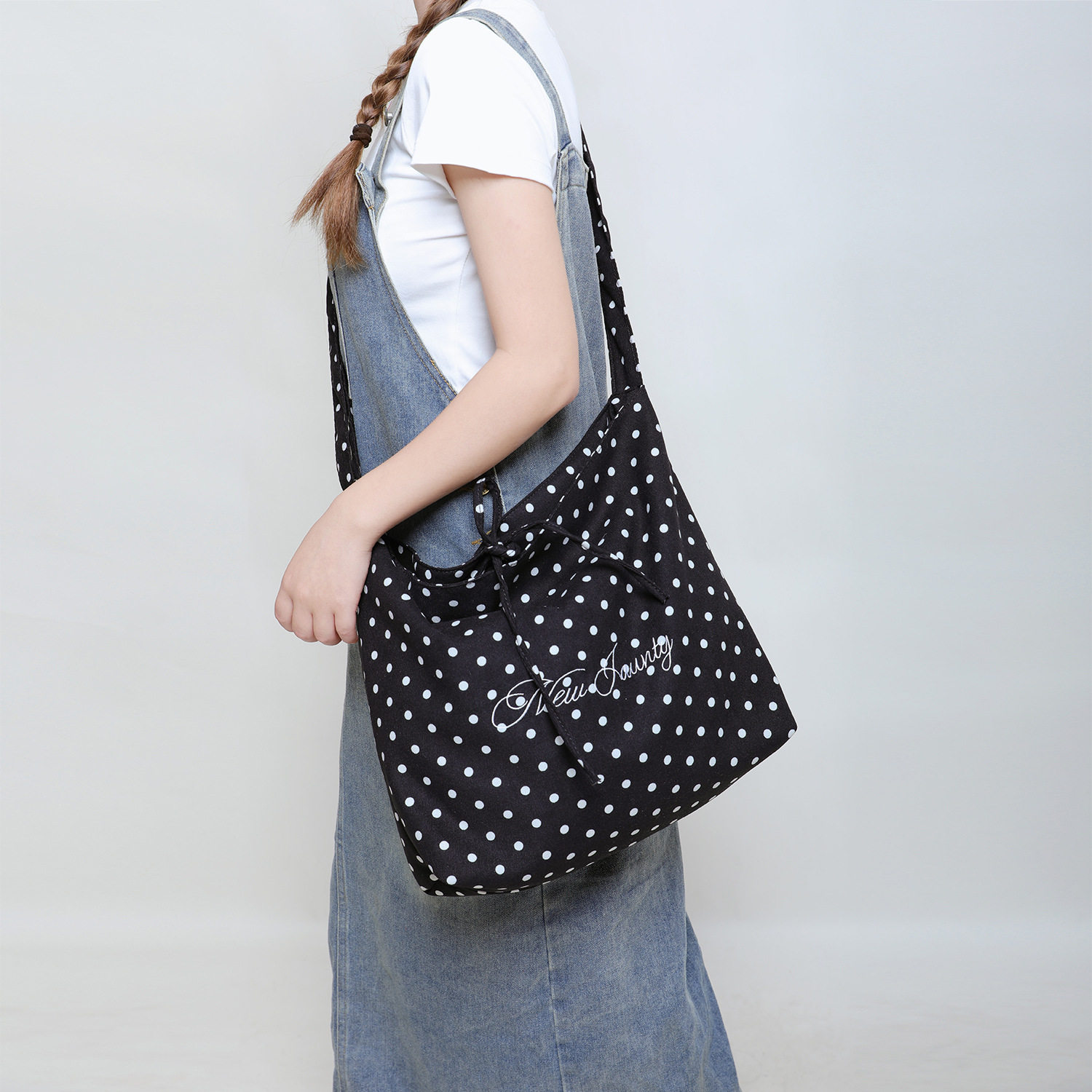 豹纹帆布包大容量斜挎包 韩国小众蝴蝶结包包红色波点单肩托特包C,箱包皮具/热销女包/男包,单肩包,淘宝优惠券,粉丝福利购,淘宝优惠卷