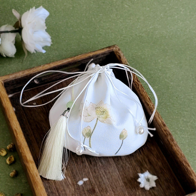 中国风文艺迷你古风印花荷包 流苏小香囊包挂件汉服配饰锦囊空袋X,箱包皮具/热销女包/男包,单肩包,淘宝优惠券,粉丝福利购,淘宝优惠卷