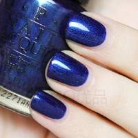 Mỹ OPI Nail Ba Lan Micro Flash Deep Sea Legend Net Red Deep Blue Volcanic Mud Blue Không thấm nước lâu dài không màu - Sơn móng tay / Móng tay và móng chân nail trắng sữa