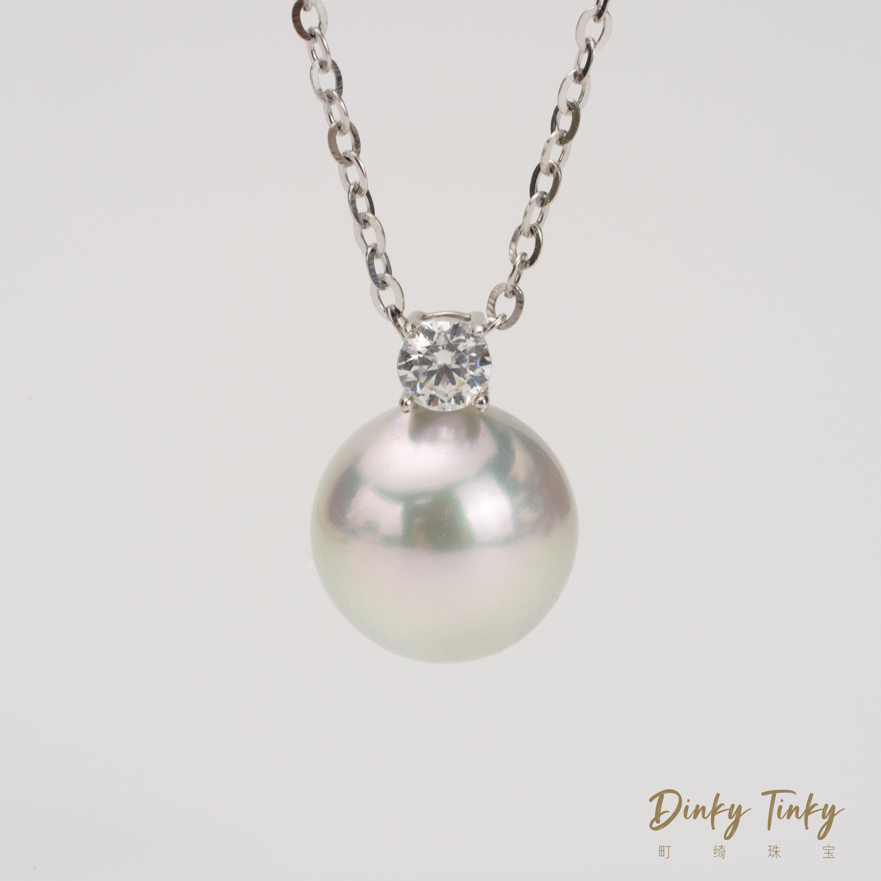 【TINKY】18K海水真多麻拆珠戴妃吊坠 DSD086,珠宝/钻石/翡翠,颈饰,淘宝优惠券,粉丝福利购,淘宝优惠卷