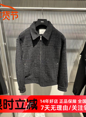 GXG男装2025春季新品双色微阔时尚翻领百搭夹克外套潮 G25A211001