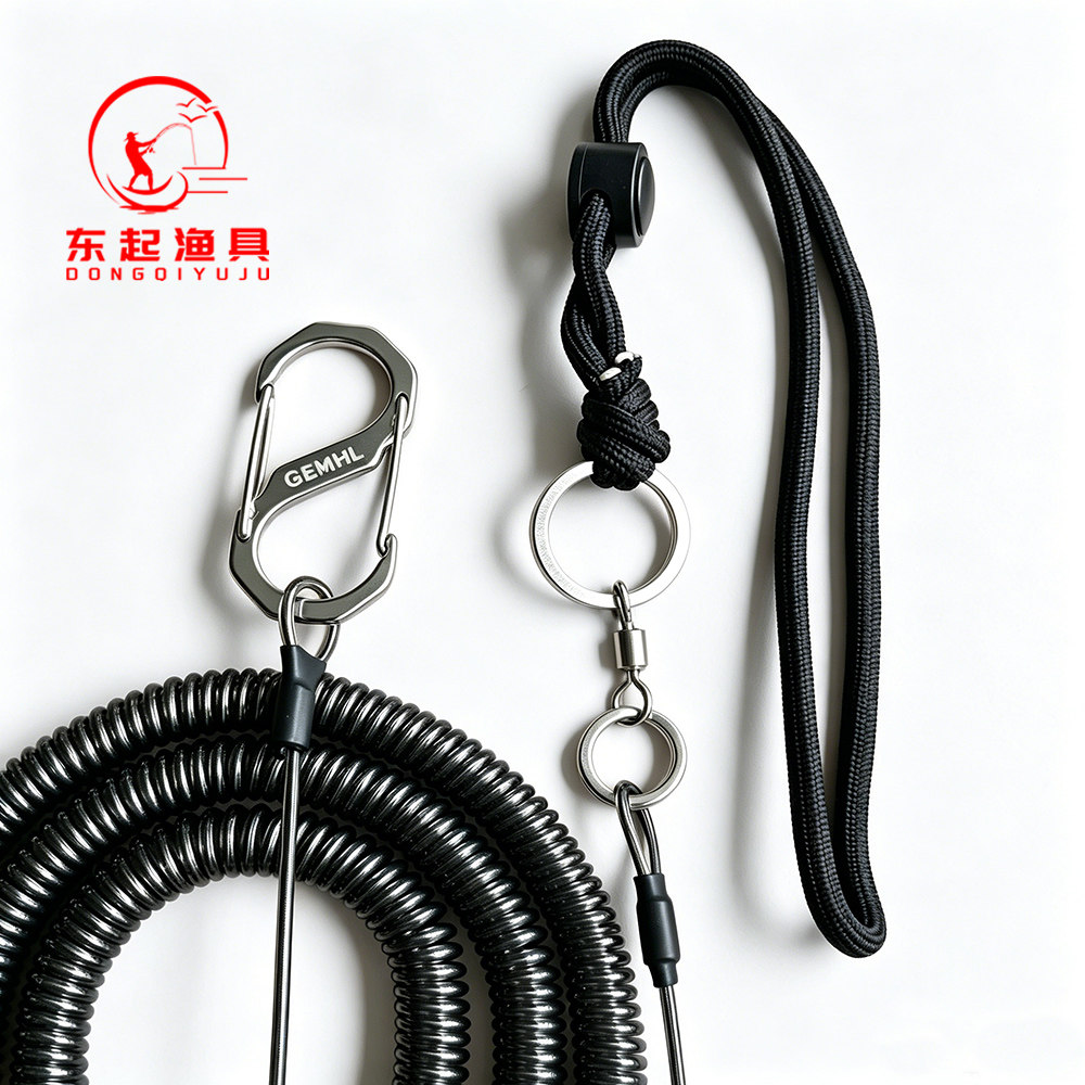 钢扣挂绳款加长失手绳