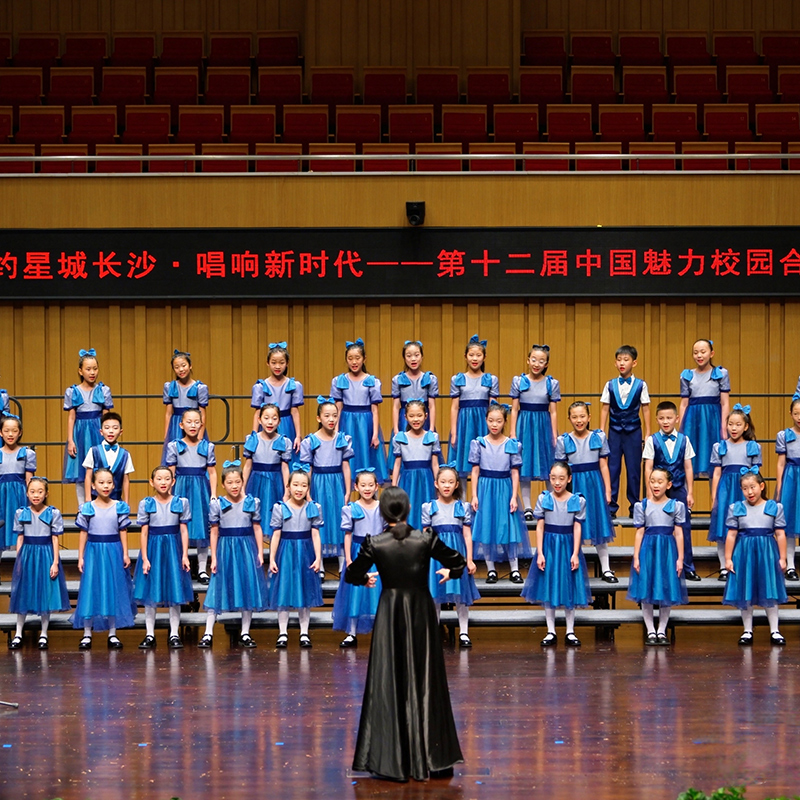 旋转舞台男女通用大气合唱表演