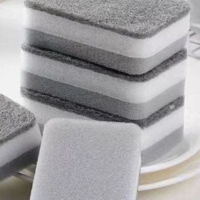 双面洗碗海绵百洁布清洁刷耐用魔力擦洗神器刷锅海绵清洁块