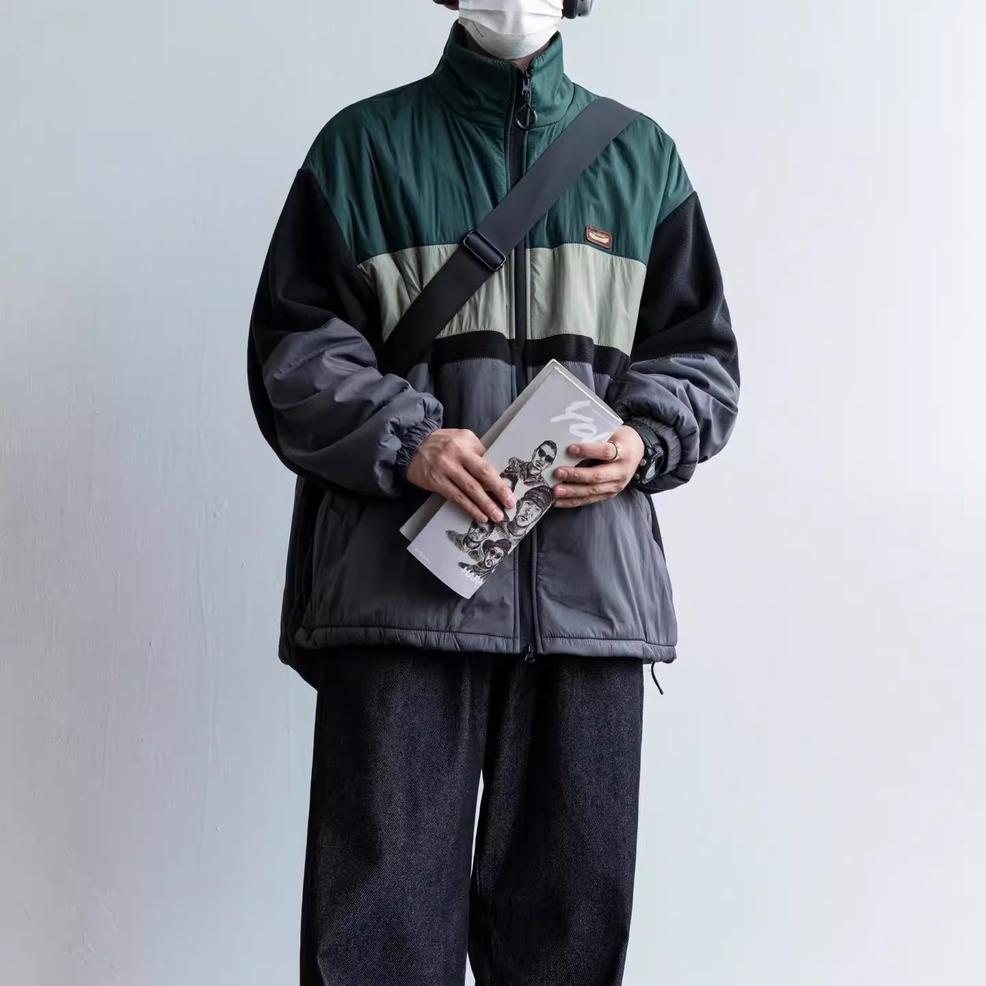 soulstyle美式复古学院风棉衣