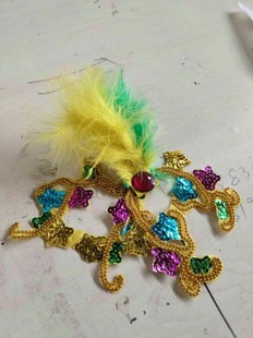 第八届小荷风采舞蹈演演出服 鱼儿欢歌小鱼表演服装头饰