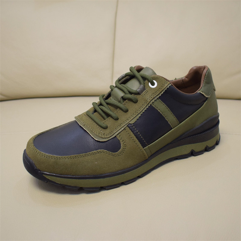 特价真皮新款软牛皮系带运动休闲男士皮鞋军绿色防滑户外青年潮鞋,流行男鞋,健步鞋,淘宝优惠券,粉丝福利购,淘宝优惠卷