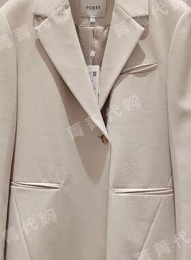 PORTS宝姿正品专柜2023秋冬上衣外套LP8J017RWQ073 6699