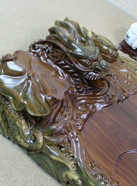 整块实木办公室高档功夫茶具