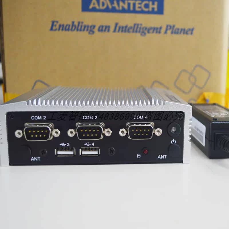 研华科技工控机ARK-1123H-U0A4无风扇嵌入主机四核J1900工业电脑