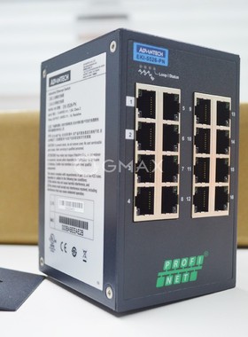研华监控交换机EKI-5526-PN/EI/M全新16端口管理型以太网PROFINET