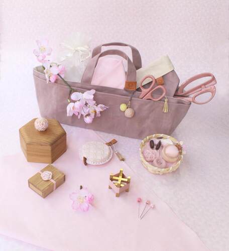 日本Cohana2021年樱花限量精品手工工具珠针 针插 卷尺 收纳 礼品