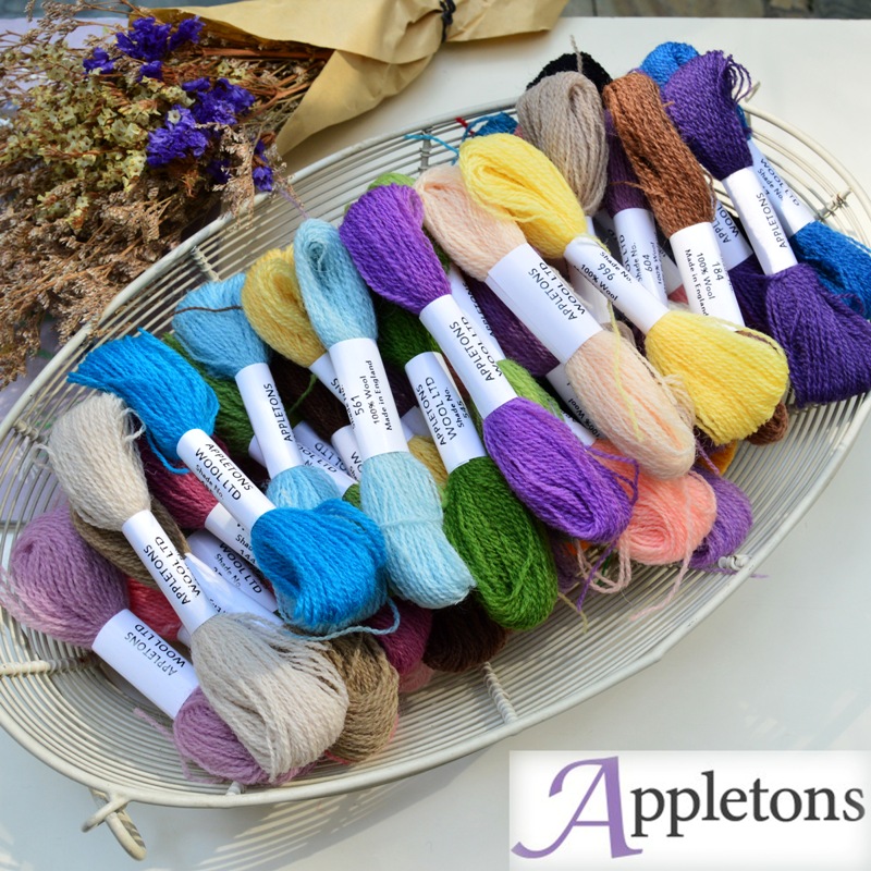 英国进口细羊毛刺绣线樋口愉美子