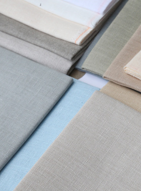 德国Zweigart 蕾丝/白线刺绣布 亚麻 十字绣布 3281-28CT麻 24色