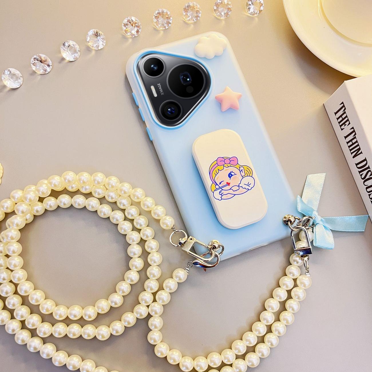 华为pura70pro软壳卡通防摔全包