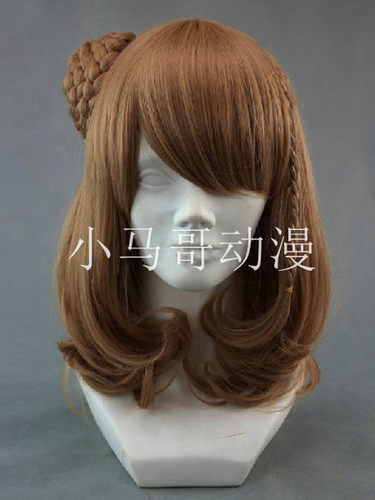 AMNESIA失忆症 heroine 名冢佳织 棕色 cosplay假发