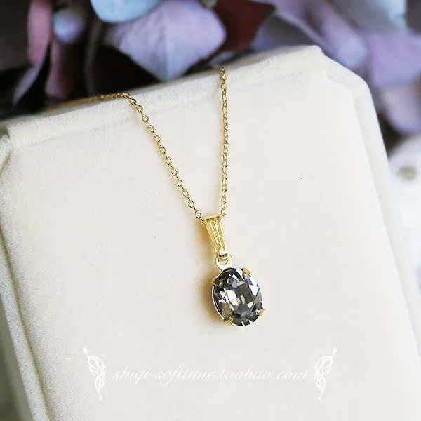 ʯÆßµÄÈáÈíʱ¹â ¹Å¶ÊÎÆ· vintage ¾«ÃÀÇиî»ÒÉ«À³ÒðÊ¯Ëø¹ÇÏîÁ´