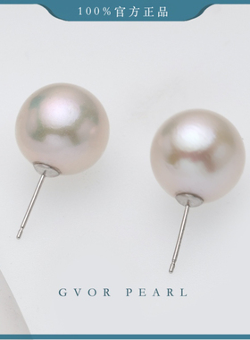 真品 特大号白珠耳钉丨体验价13-14mm大颗粒白色耳钉S925 BY291