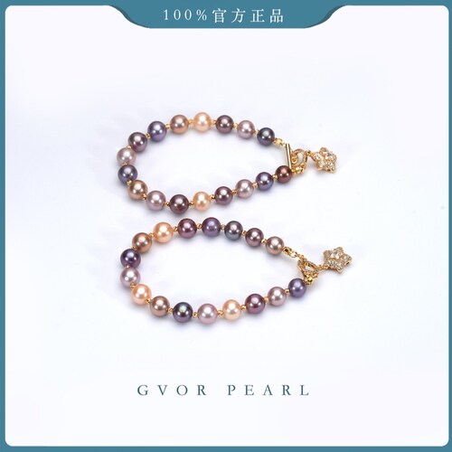618 补贴！优选糖果色全珠手链7-8mm 多样性发一 C1632