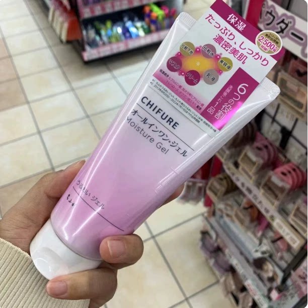 日本 CHIFURE千妇恋六合一浓密美肌啫喱保湿面霜大容量150g