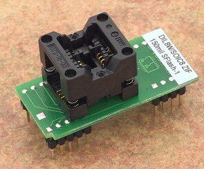 ELNEC专用烧录座DIL8W/SOIC8 ZIF 150MIL SFLASH-1