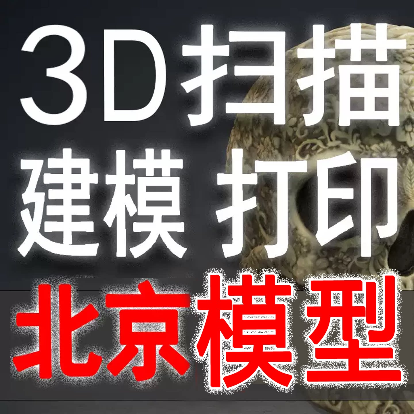 海来高精度扫描建模打印定制模型图片
