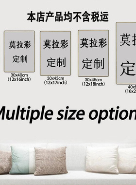 家居装饰铁皮画 花园警示挂牌批发工艺品电商跨境代发