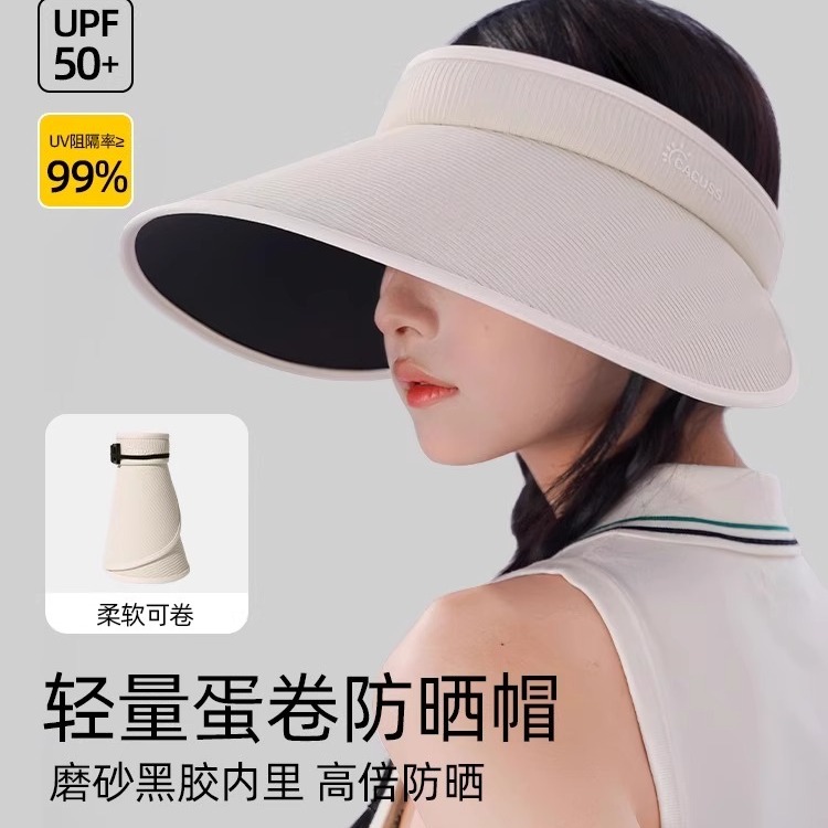 CACUSS女款防晒帽夏季遮阳帽太阳