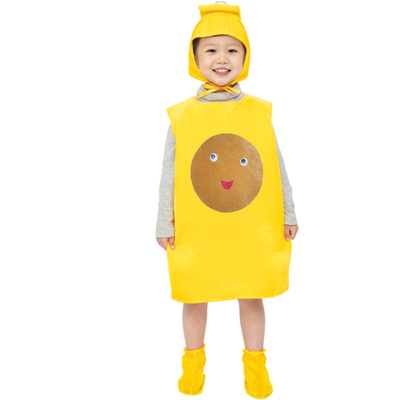 儿童薄饼苏打饼夹心饼干演出服装图片