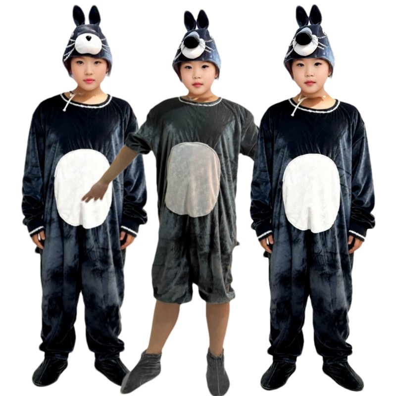 儿童海獭海洋动物服海獭演出服装