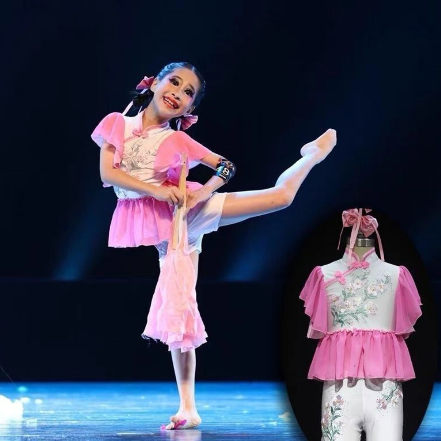 我家门前有小河演出服独舞表演服