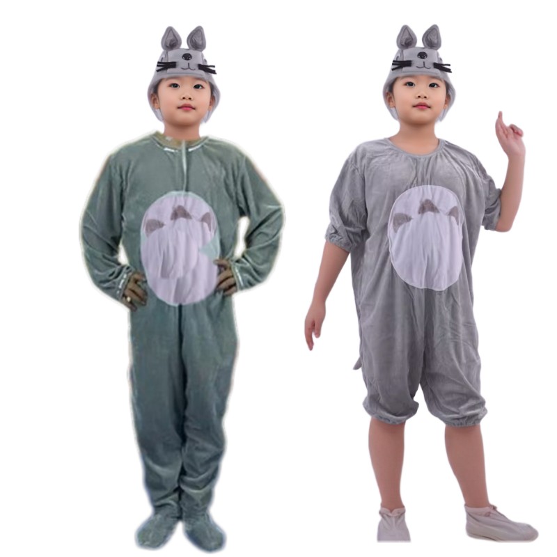儿童龙猫卡通表演服装
