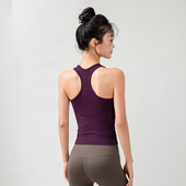 元 力小咖运动内衣女工字美背瑜伽背心训练专业舒适显瘦收腰上衣