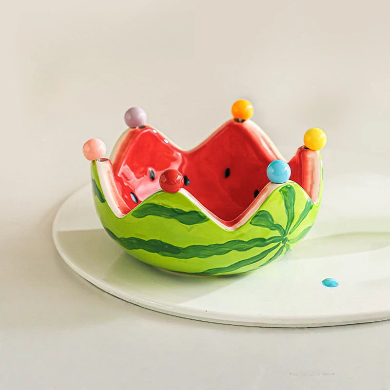 日本精工水果叉可爱西瓜盘不锈钢果签创意果叉碗甜品蛋糕叉子收纳,餐饮具,水果叉/水果签,淘宝优惠券,粉丝福利购,淘宝优惠卷