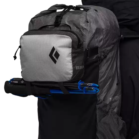 Black Diamond Bd Ultra-Light Backpack Accessory Bag Black Diamond 4L Can Be Used Independently as a Single-Shoulder Storage Bag