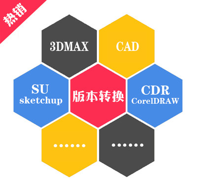 天正转CAD/3DMAX转SU/FBX/OBJ/3DS/SKP/3DM/C4D犀牛代转格式版本