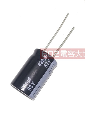 63v820uf松下18*25电解电容器FR家电源风扇主板驱动直流滤波105度
