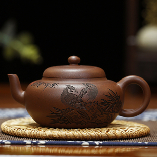 预售 宫灯原矿底槽清国工杨喜雨 全手工正宗宜兴紫砂壶家用茶具