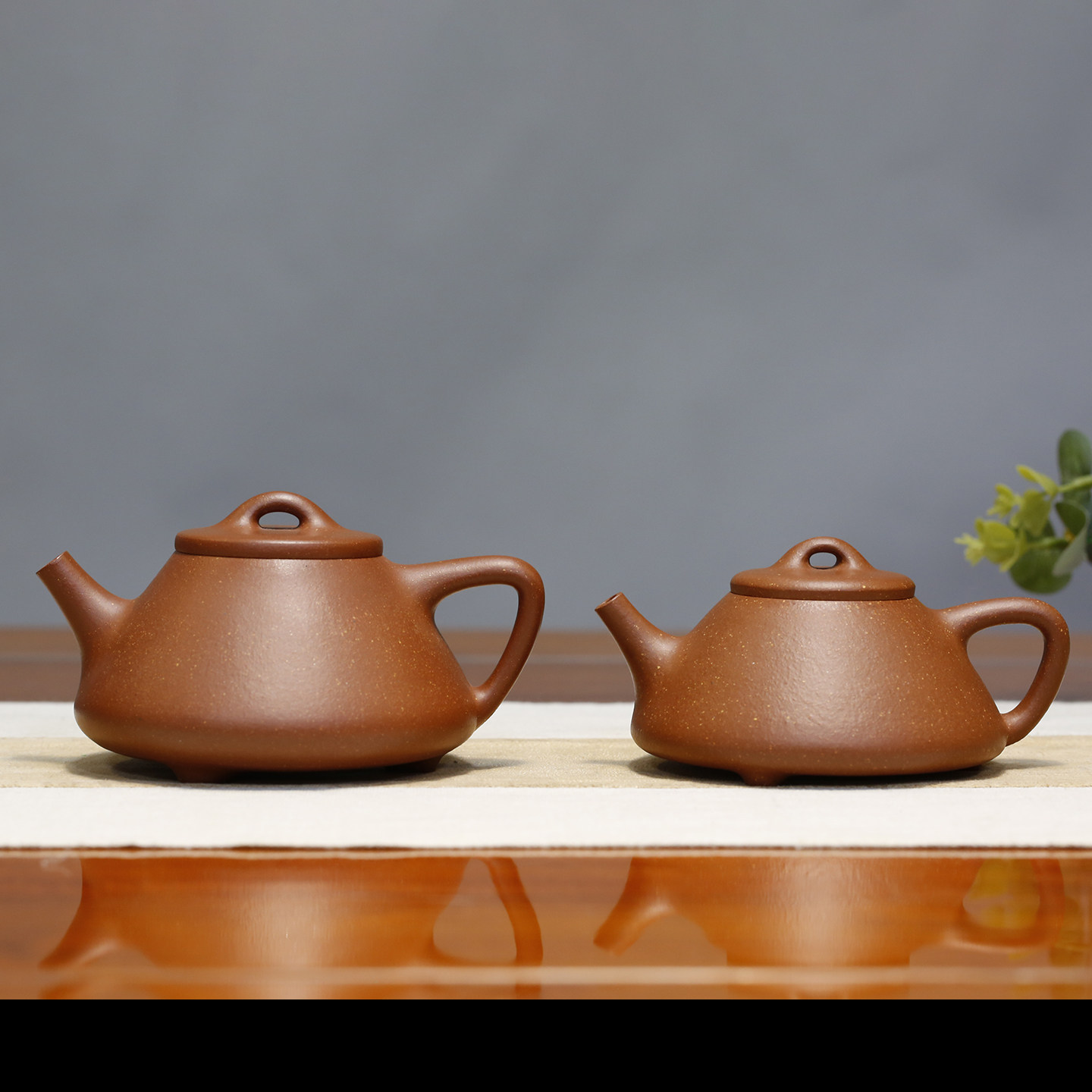 全手工子冶石瓢原矿红降坡泥紫砂名家孔祥生全手工正宗宜兴紫砂壶