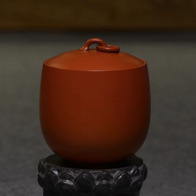 原矿朱泥高端宜兴茶叶罐