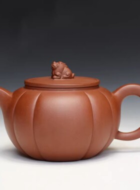 龙韵原矿底槽青 高工张雪军亲制 宜兴全手工收藏送礼紫砂壶415cc